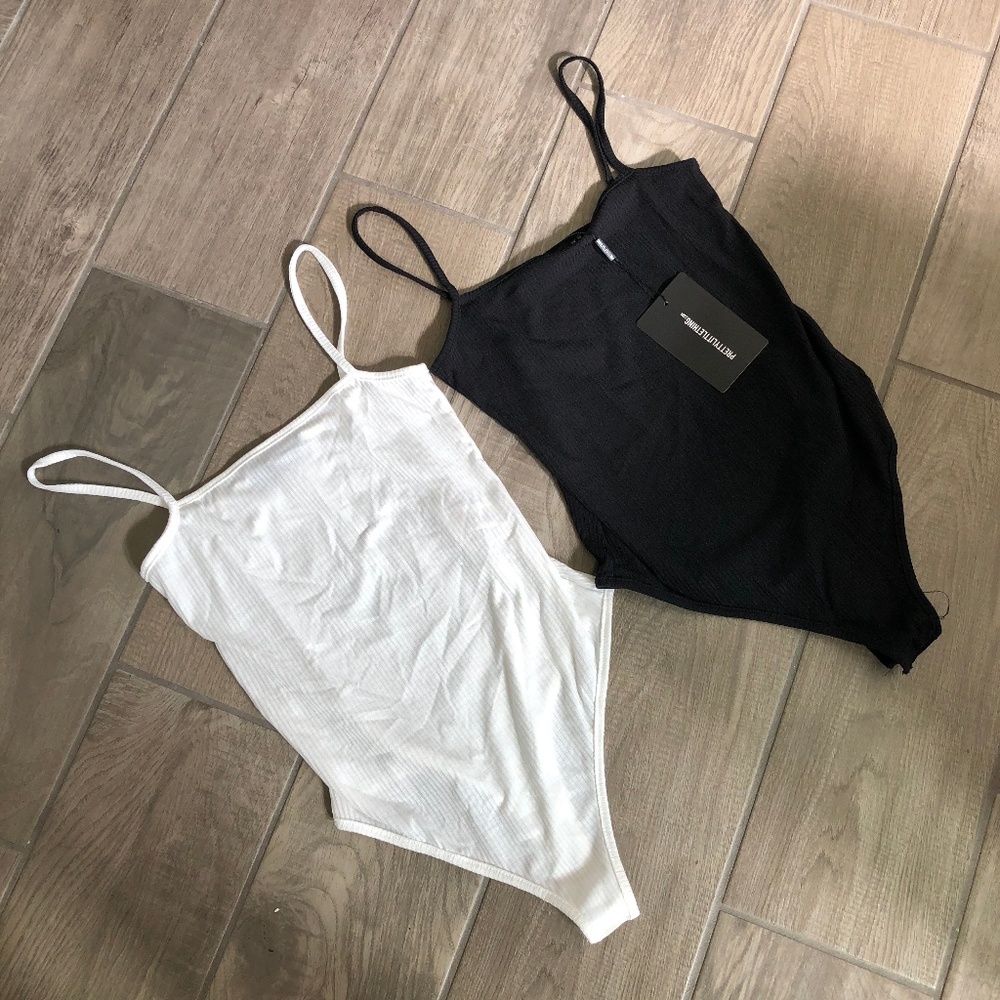 PLT - BASIC THONG BODYSUITS -NWT